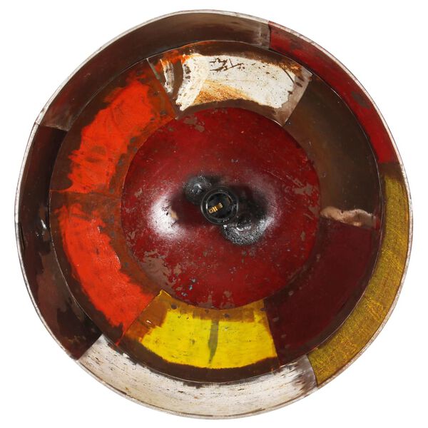 vidaXL Industrial Vintage Hanging Lamp 25 W Multicolour Round 41cm E27