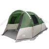 vidaXL Camping Tent Tunnel 4-Person Green Waterproof