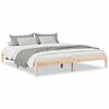 vidaXL Extra Long Bed Frame without Mattress 180x220 cm Solid Wood Pine