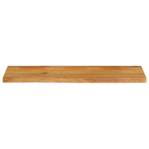 vidaXL Table Top Live Edge 100x30x2.5 cm Solid Wood Mango