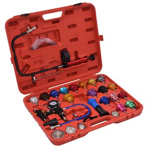 vidaXL 28 Piece Cooling System & Radiator Cap Pressure Tester