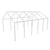 vidaXL Gazebo Frame | Rust-resistant steel | 10 x 5 m | Heavyweight Endurance