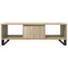 vidaXL Coffee Table Sonoma Oak 104x60x35 cm Engineered Wood