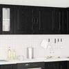 vidaXL Kitchen Cabinet Kalmar 2 pcs Black Oak 50 x 31 x 60 cm