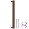 vidaXL Cabinet Handles 10 pcs Bronze 224 mm Stainless Steel