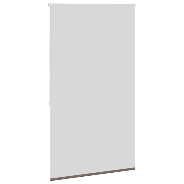 vidaXL Roller blind blackout 124.4x175 cm Fabric Width 120 cm coffee