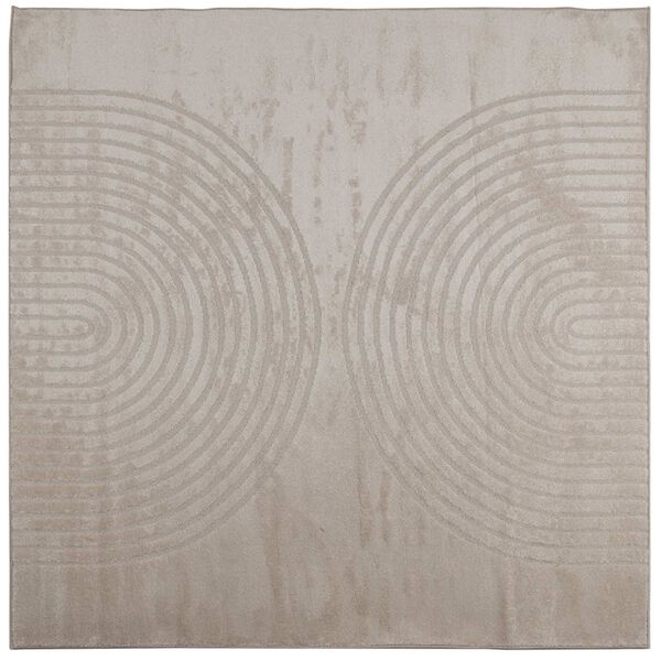 vidaXL Area Rugs Square Beige 200 x 200 cm