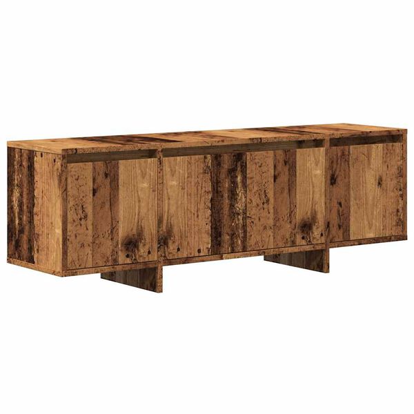 vidaXL TV Cabinet Old Wood 120x30x40.5 cm Engineered Wood