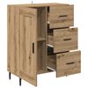 vidaXL Sideboard with Drawer Artisan Oak 69.5 x 34 x 90 cm