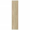 vidaXL Highboard Sonoma Oak 45x41x185 cm Engineered Wood