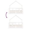 vidaXL Kids Bed Frame with Drawers White 70x140 cm Solid Wood Pine