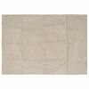 vidaXL Area Rugs Rectangular Natural and White 140 x 200 cm Jute