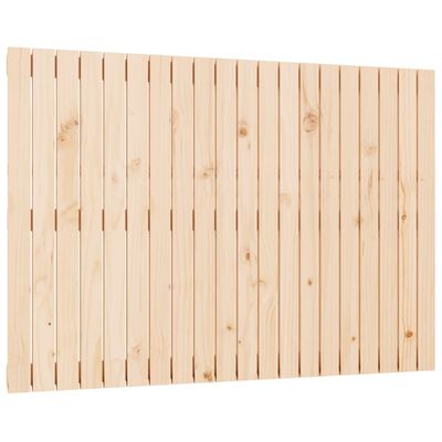 vidaXL Wall Headboard 127.5x3x90 cm Solid Wood Pine