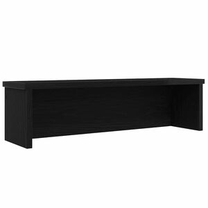 vidaXL Kitchen Rack Stackable Black 60x15x16 cm Engineered Wood