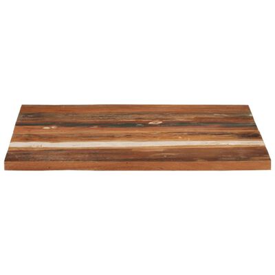 vidaXL Square Table Top 70x70 cm 25-27 mm Solid Reclaimed Wood
