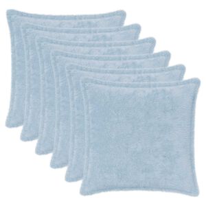 vidaXL Cushion Cover 6 pcs HOUTEN Light Blue 30 x 30 cm