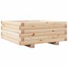 vidaXL Garden Planter 60x60x26.5 cm Solid Wood Pine