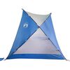 vidaXL Beach Tent Azure Blue 274x178x170/148 cm 185T Polyester