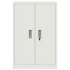 vidaXL Storage Cabinet White 60 x 40 x 90 cm Cold-Rolled Steel
