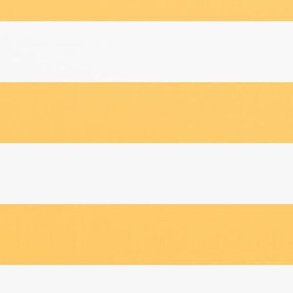 vidaXL Balcony Screen White and Yellow 90x400 cm Oxford Fabric