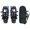 vidaXL 3 in 1 Snowshoes Blue and Black 53.5 x 21 cm Aluminum and HDPE