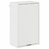 vidaXL Bathroom Cabinet with Door High Gloss White 39 x 23.5 x 65 cm