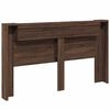 vidaXL Headboard Brown Oak 180 x 16.5 x 103.5 cm Engineered Wood