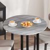 vidaXL Table Top Grey sonoma 80 x 80 x 1.5 cm Engineered Wood