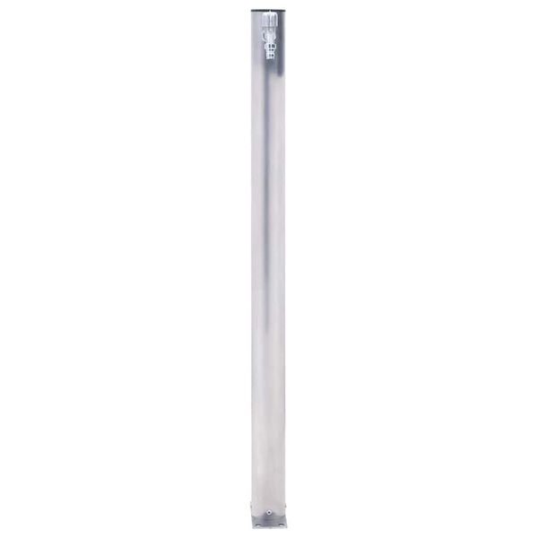vidaXL Garden Water Column 80 cm Stainless Steel Round
