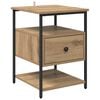vidaXL Bedside Cabinet Artisan Oak 40 x 42 x 56 cm Engineered Wood