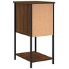 vidaXL Bedside Cabinets 2 pcs Brown Oak 32x42x70 cm Engineered Wood