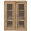 vidaXL Wall Mounted Cabinet Artisan Oak 69.5 x 34 x 90 cm