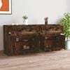 vidaXL Sideboards 2 pcs Smoked Oak Engineered Wood