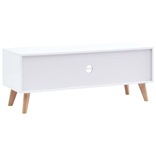 vidaXL TV Cabinet White 120x40x46 cm MDF