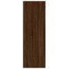 vidaXL Storage Cabinet Brown Oak 60x29.5x90 cm