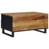 vidaXL Coffee Table 80x54x40 cm Solid Wood Mango&Engineered Wood