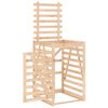 vidaXL Wheelie Bin Storage 84x90x128.5 cm Solid Wood Pine