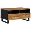 vidaXL Coffee Table 80x54x40 cm Solid Wood Mango&Engineered Wood