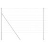 vidaXL Ground Fix Welded Wire Fence 25 x 1.4 m (W x H)