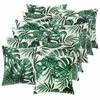 vidaXL Cushion Cover 12 pcs HEERLEN Leaf Pattern 50 x 50 cm Polyester