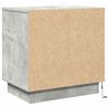 vidaXL Bedside Cabinet 2 pcs Concrete Grey 50 x 34.5 x 50 cm