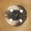 vidaXL Industrial Wall Lamp Brass 45x25 cm E27