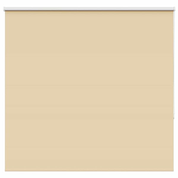 vidaXL Roller Blind Blackout Beige 150x175 cm Fabric Width 146.6 cm Polyester