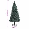 vidaXL Artificial Pre-lit Christmas Tree with Ball Set Green 180 cm