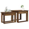 vidaXL Coffee Table Set 2 pcs Old Wood Engineered Wood