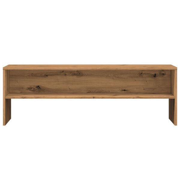 vidaXL TV Cabinet Artisian Oak 120x40x40 cm Engineered Wood
