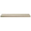 vidaXL Floating Wall Shelf Oak 90x23.5x3.8 cm MDF