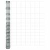 vidaXL Field Fence Silver 50 x 1.4 m Galvanised steel