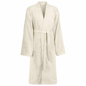 vidaXL Bathrobe KINN Cream M Cotton