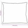 vidaXL Summer Duvet with Pillow 2 pcs White Microfiber
